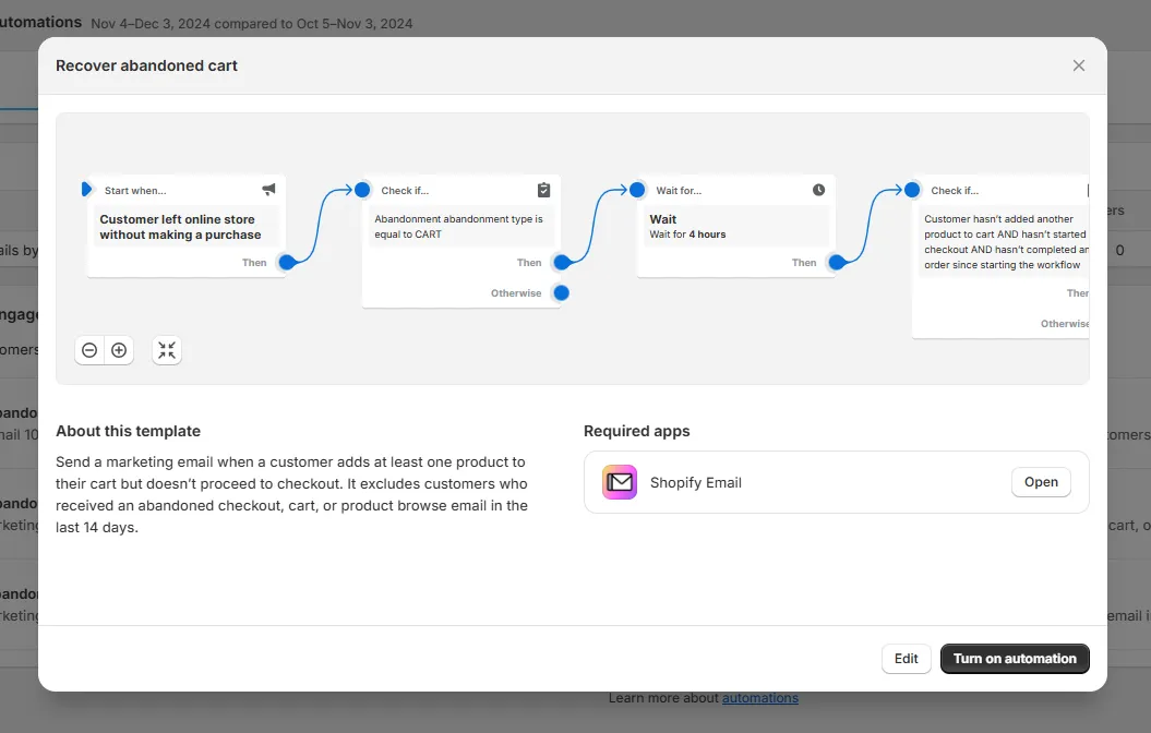 Step 4. Open the Shopify Email